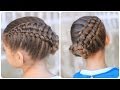 Zipper Braid Updo | Cute Girls Hairstyles 