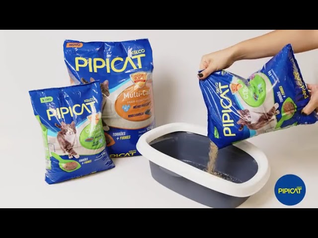 video apresentando a marca Pipicat