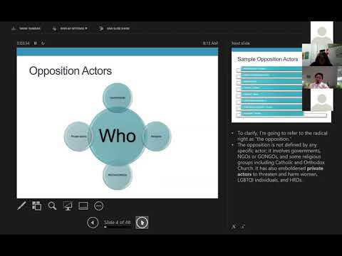 5. Rosalyn Park (USA) Overview of the Backlash to Human Rights (language – English)