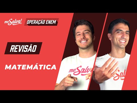 Revisão Matemática IV - Operação ENEM 2020 Me Salva! | #FiqueEmCasa e Estude #Comigo