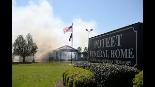 Poteet Funeral Home Fire