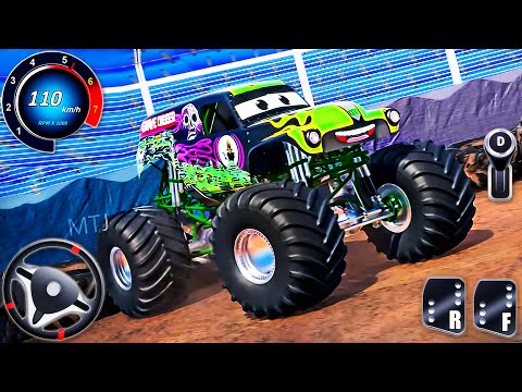 Derby Monster Truck Demolition Stunts 3D - Real Extreme Crash Car Racing - Android GamePlay
