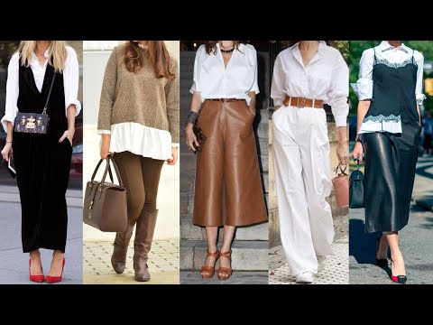 Atuendos casuales en Tendencia de MODA otoño invierno 2024 2025
