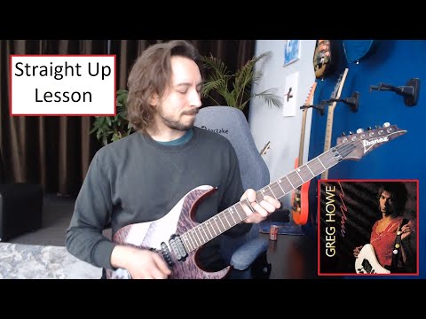 Greg Howe - Straight Up LESSON