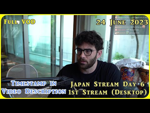 HasanAbi VOD 24 June 2023 Part 1 Desktop Stream | Russia - Wagner | Pupdate |