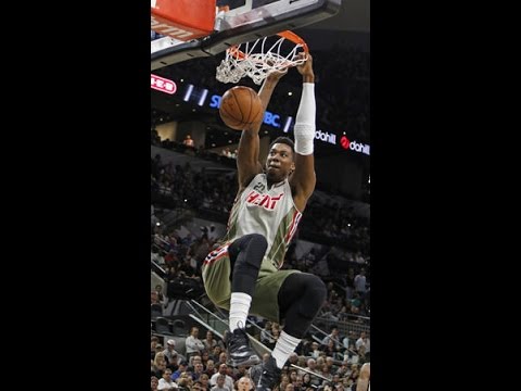 Hassan Whiteside at Spurs (14/11/2016) - 23 Pts, 17 Rebs, 9-11 FGM!