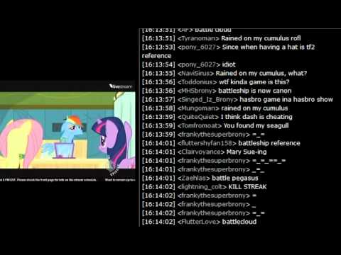 MLP FiM - Chat Reactions to "Read it and Weep"