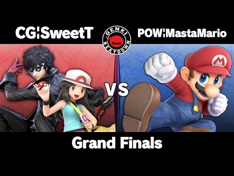 Genki Beatdown #6 - CG | SweetT (PKMN, Joker) vs POW | MastaMario (Mario) - Grand Finals