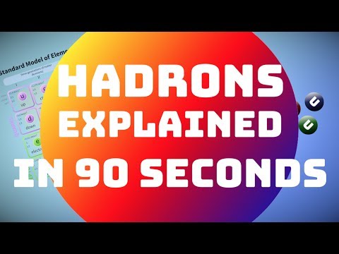 HADRONS EXPLAINED IN 90 SECONDS