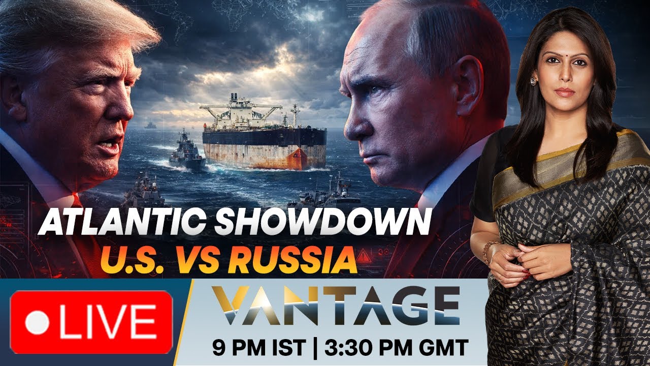 LIVE: US Seizes Russia-linked Tanker As Moscow's Submarine Closes In | Vantage with Palki Sharma