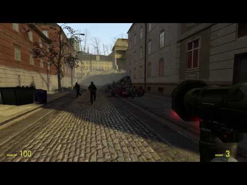 Half Life 2 Beta Gameplay - The Rebellion