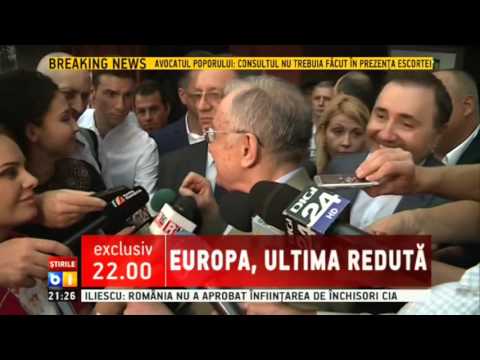 Iliescu participa la Congresul PSD si il sprijina pe Dragnea