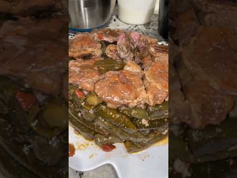 Middle Eastern grape leave recipe #dearborn #chef #food #lebanesefood