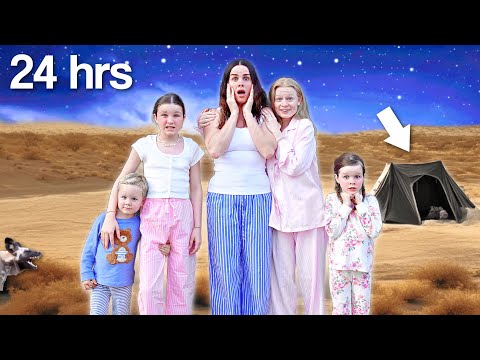 CAMPING OVERNIGHT in AFRICA CHALLENGE! *so scary* | Family Fizz