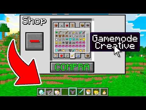 MINECRAFT BEDWARS MA PUOI COMPRARE LA CREATIVA! *HACKER*