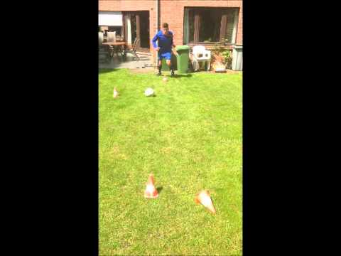 Kvv Vosselaar U9: Gericht passen-oefening 2