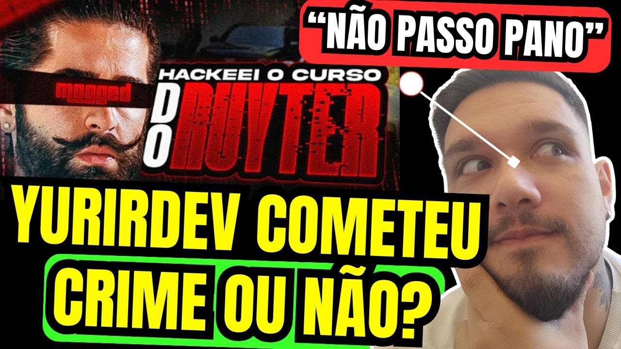 HACK3ARAM O CURSO DO RUYTER! FOI CRIME OU NÃO?
