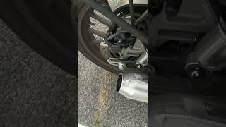GB350 モリワキモンスター管　音