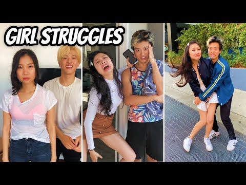 AWKWARD MOMENTS FOR GIRLS 🤦🏻‍♀️ || Alan Chikin Chow Funniest Compilation