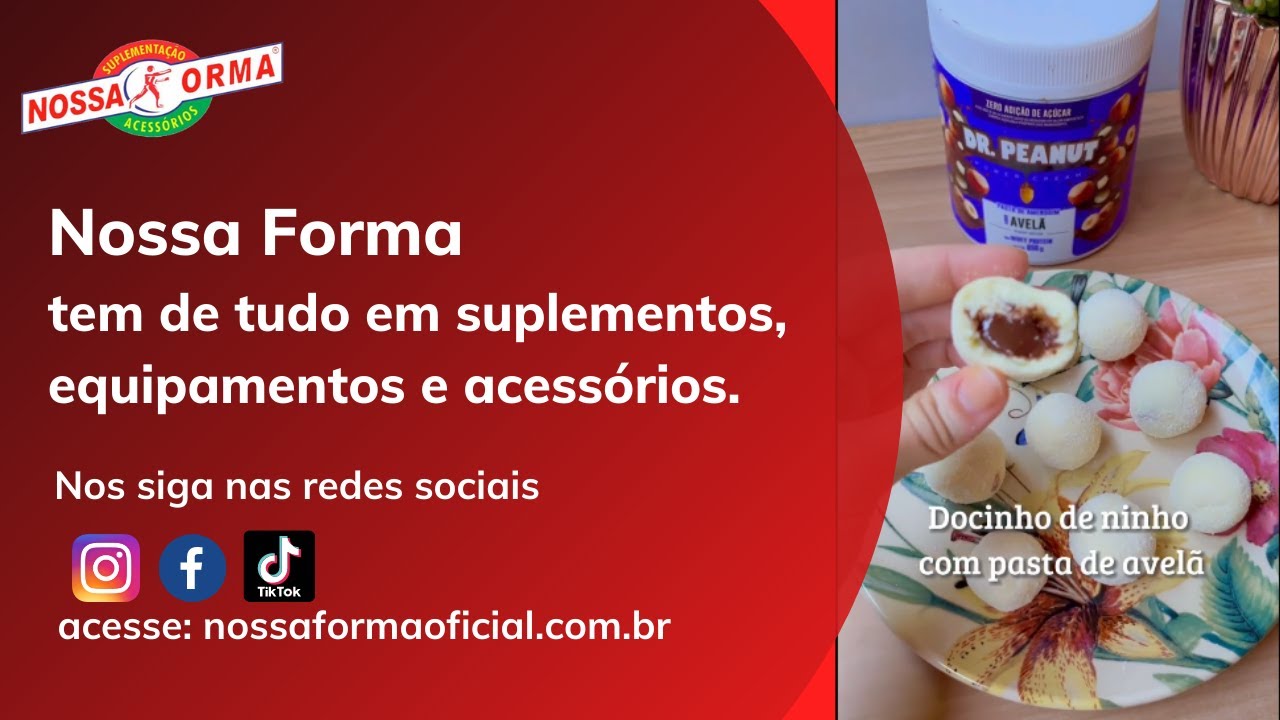 Brigadeiro com a pasta DR Peanut de avelã