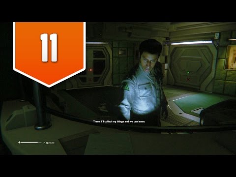Alien Isolation (PS4) - Gameplay Walkthrough - Part 11 - MEDICAL FACILITY
