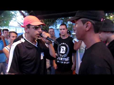 Corvo e MVZ vs J.Black e Jack - SEMI - 10° Central das Rimas - Joinville - 2017