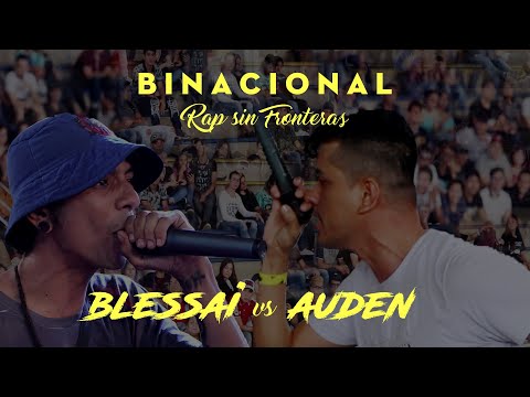 BLESSAI vs AUDEN  | BINACIONAL | EL CLUB DEL VERSO | RAP SIN FRONTERAS | 16VOS