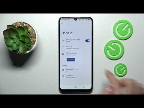 How to Enable Google Backup on TCL 40 SE?