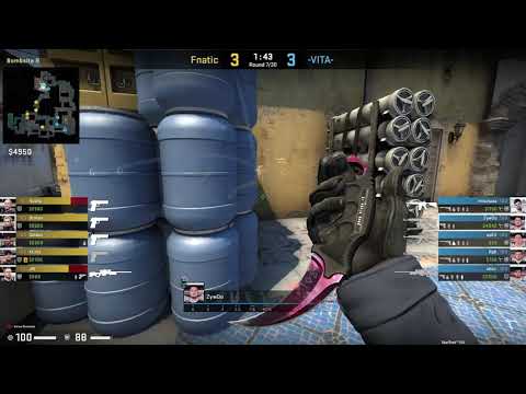 CS:GO POV Demo Vitality ZywOo (26/16) vs Fnatic (de_inferno)