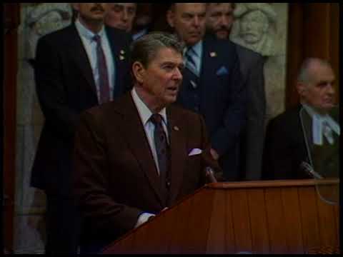 President Reagan's Address to Canadian Parliament on April 6, 1987
