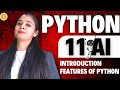 Introduction To Python Features Of Python Class 11 AI 843