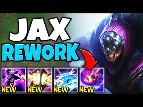 THE JAX REWORK IS HERE AND IT'S 100% AMAZING! (BRAND NEW ABILITIES?)