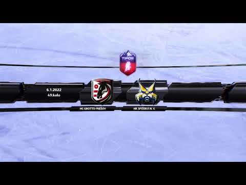 49.kolo HC Grotto Prešov - HK Spišská Nová Ves ZÁZNAM