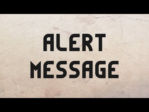 How to add an Alert Message to Wordpress