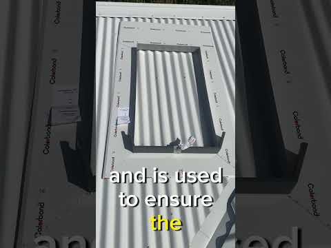 How to install a VELUX pitched roof Skylight onto a corrugated roof