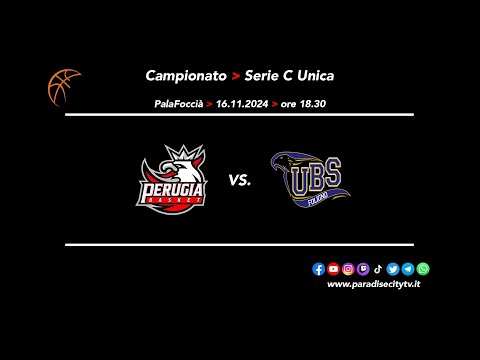 HIGHLIGHTS SERIE C UNICA BASKET GIRONE N 2024-2025 - PERUGIA BASKET VS. UBS FOLIGNO BASKET