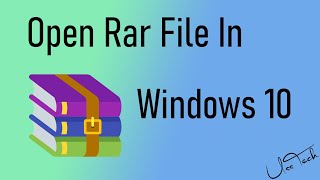 Rar File Open In Windows 10
