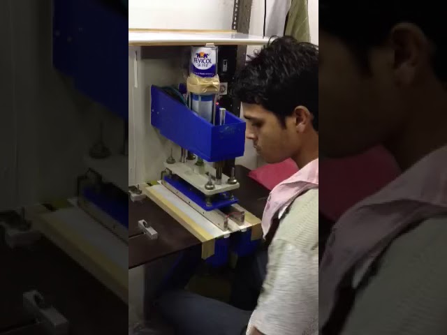 Polypropylene P.P. Stationery Making Machine - Hospital File Making ...