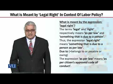 MGT723 Topic001 | Labor Policy