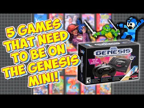 Top 5 Games That Need To Be On The Sega Genesis Mini!