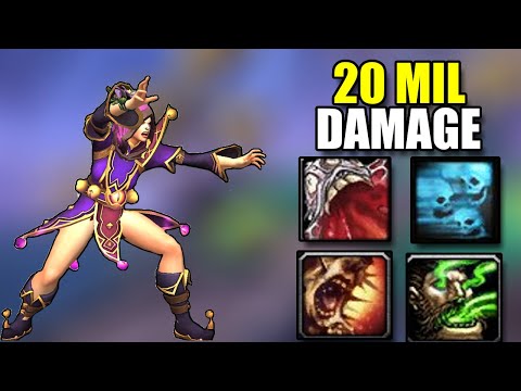 AFFLICTION WARLOCK IS INSANE? 20 MILLION DAMAGE