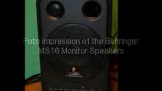 Video thumbnail for Behringer MS16 Monitor Speakers - Photo Impression by Vistick2