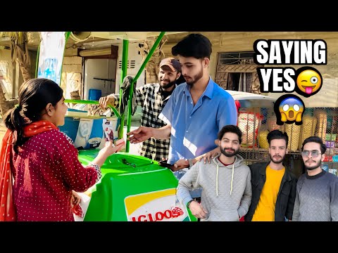 Zuhaib ka saying yes😂🤣 ice-cream sale nhi hoti to pura din mere dost yahi krta😆#goggivlogs