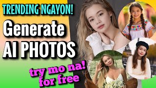 PAANO GUMAWA NG AI PHOTOS FOR FREE  | Riencyll Cabile