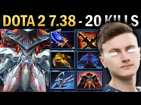 Slardar Gameplay Miracle with 20 Kills and Harpoon - Dota 2 7.38