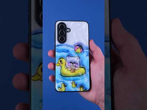 Чехол 15 pro max объемный с 3D мишкой для iPhone 15 Pro Max стильный защитный аксессуар Prisma Fluffie - фото 1 - id-p2915983619