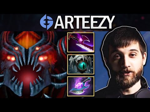 Shadow Fiend Dota 2 Gameplay EG.Arteezy with Silveredge - Arcane Blink
