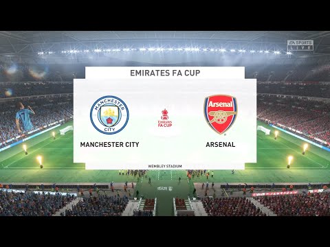 FIFA 23 Realistic Sliders | Arsenal vs Manchester City | FA Cup 22/23 | HD Gameplay