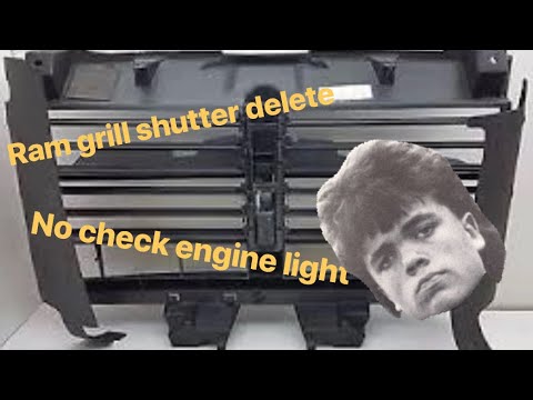 2015 Ram Active Grill Shutter Delete for free (no check engine light)