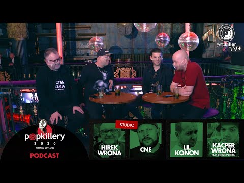 Popkillery 2020 Studio - Hirek Wrona, Lil Konon, CNE i Kacper Wrona (Rap Genius)